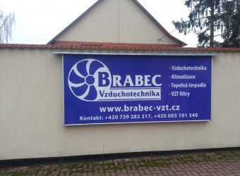 Vysušení budovy firmy Brabec vzduchotechnika s.r.o., Praha